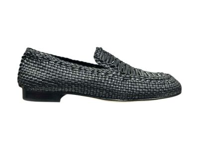 poeve poesie veneziane donna mocassino intreccio ricamo nero jja11qn