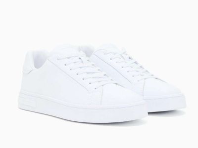armani exchange sneakers uomo in pelle white xm000141af11912u0002