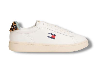 tommy hilfiger sneakers donna en0en029090k7 archive 98 leopard ivory
