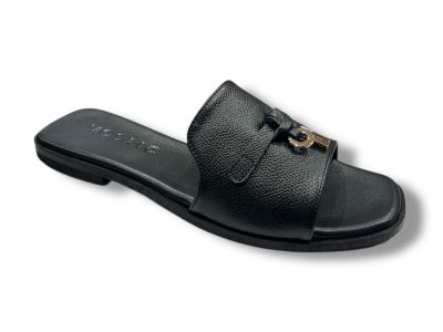 mosaic sandalo ciabatta donna molly pelle black