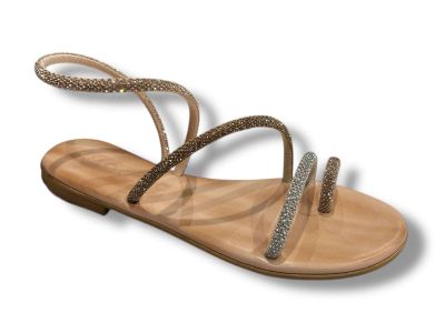 mosaic sandalo donna elisa tricolore rosegold silver gold