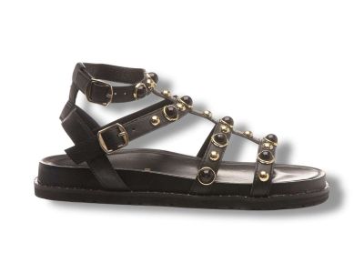 mosaic donna sandalo gladatiore f110 black