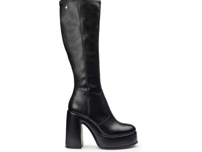 cult stivale donna bjork 4106 black con gamba elasticizzata clw410601