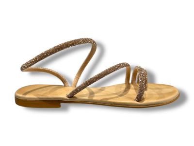 mosaic sandalo infradito donna elisa rose gold