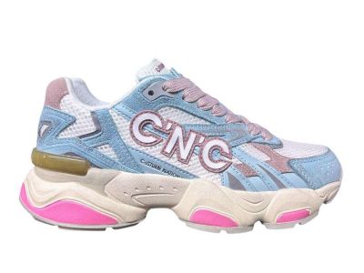 cnc costume national sneaker donna 27901 d suede light blu