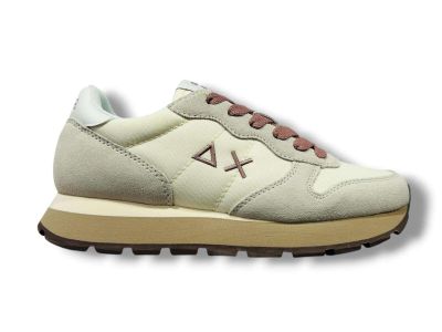 sun68 sneaker donna z46201 ally solid 31 bianco panna z4620131