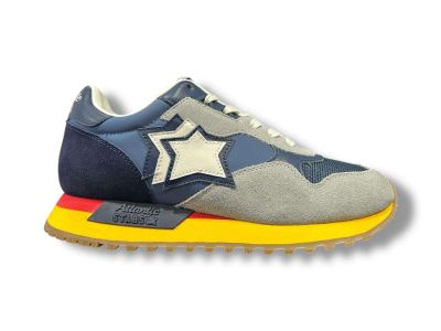 atlantic stars sneakers uomo draco grey blue drac1010-0526