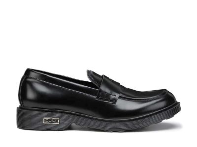 cult mocassino loafer college uomo ozzy 3482 love brushed leather black clm 348200