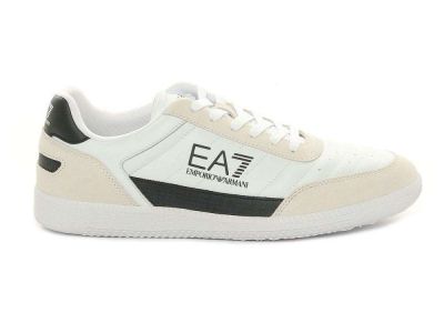 ea7 emporio armani sneakers uomo white black 7x000406af19827mz021