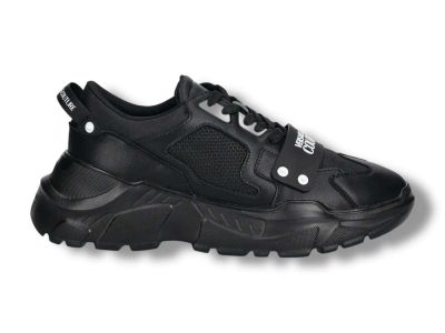 versace jeans couture sneaker uomo speedtrack 78ya3sc4 zsc55 899 black