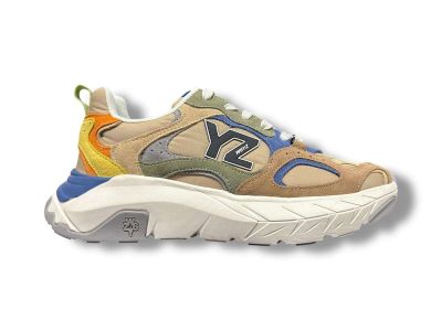 w6yz just say wizz sneakers uomo mark-m in suede e tessuto tecnico brown sand militare 2019848013d28