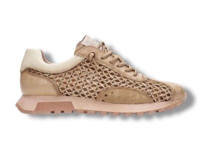 hispanitas sneakers donna rhv264741 in pelle bolero desert e rafia marrakech desert