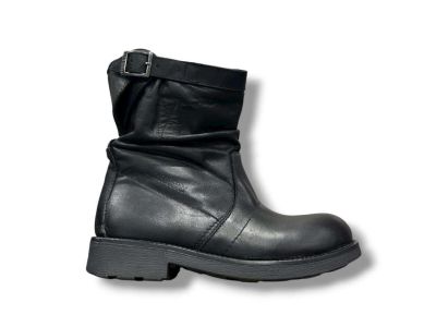 bikkembergs stivale biker basso vintage nero 20323 a