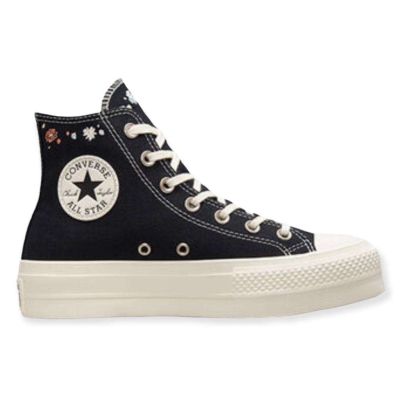 converse a01592c chuck taylor all star lift nero multi egret