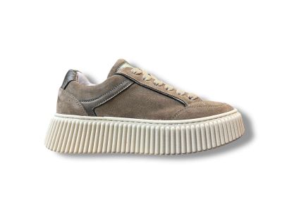 meline sneaker donna crosta london taupe 652 ra