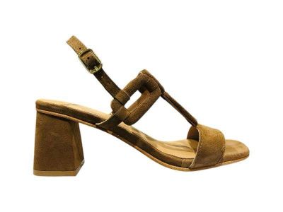 le chicche sandalo donna tacco 25711 h3 nude