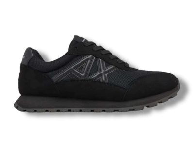 armani exchange sneaker uomo xm001960 af19388 mc005 black black 0