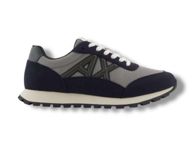 armani exchange sneaker uomo xm001960 af19388 mz256 deep navy gray