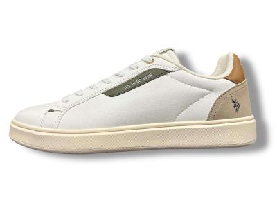 us polo neakers uomo fabbry 003 white cuoio