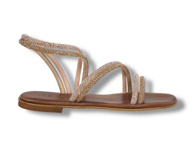 mosaic donna sandalo infradito naomi rosegold gold