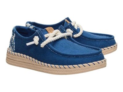 hey dude donna wendy espadrille hibiscus ensign blue multi 45237-4zl