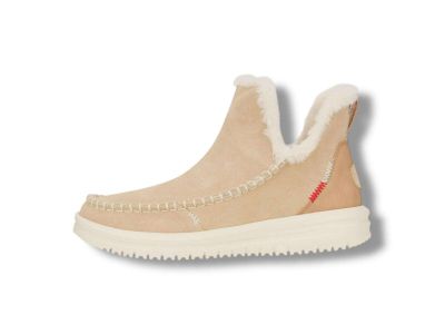 hey dude scarponcino donna slip-on camden suede tan 42028-265