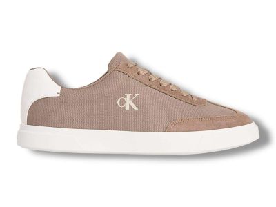 calvin klein sneakers uomo hm0hm022360I6 low prof cupsole cv desert taupe bright white