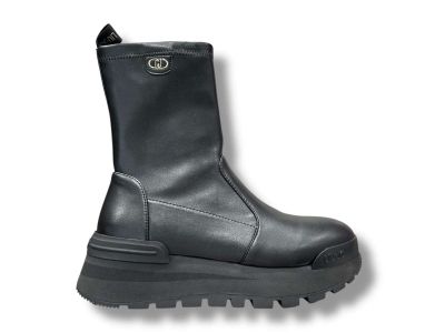liu jo sneakers donna amazing 22 mid black bf5051ex04622222
