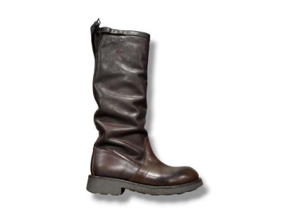 bikkembergs stivale alto vintage marrone testa di moro 20344 b