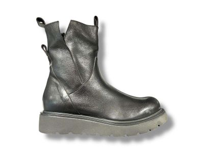 history 541 stivaletto donna con zip rich 30 nero