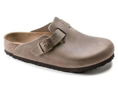 birkenstock boston tabacco brown 0960813 pelle oiled leather