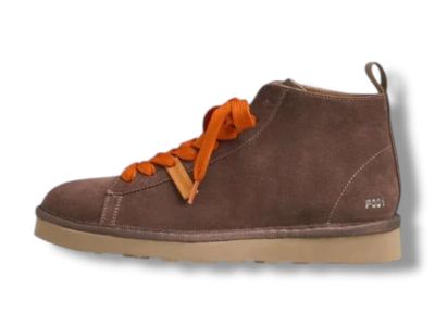 panchic p001 ankle boot suede brown burnt orange p001 m025-01722244