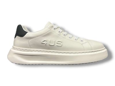paciotti 4us sneakers uomo pelle white 4us0051