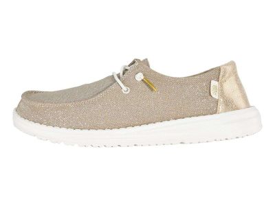 hey dude donna wendy metallic sparkle gold 41082-710