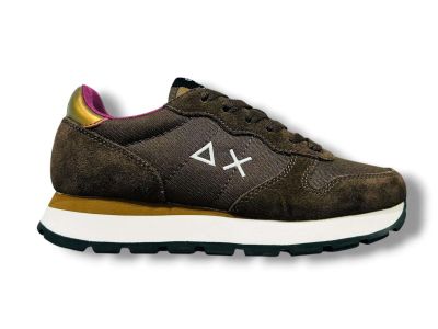 sun68 sneaker donna z46201 ally solid 08 marrone z4620108