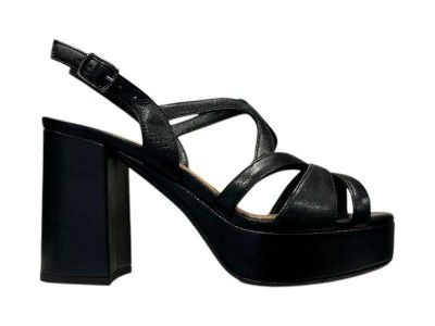 anima sandalo donna nappa nero tacco 100 be700