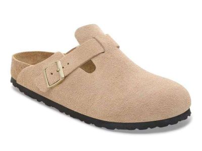 birkenstock boston sandcastle 1030883 pelle scamosciata