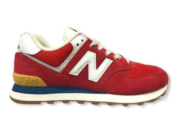 red and tan new balance
