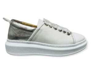wave 10601 sneakers bianco silver