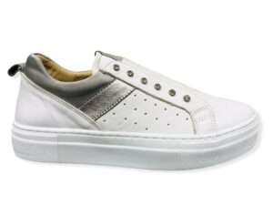 wave 10635 sneakers strass bianco silver