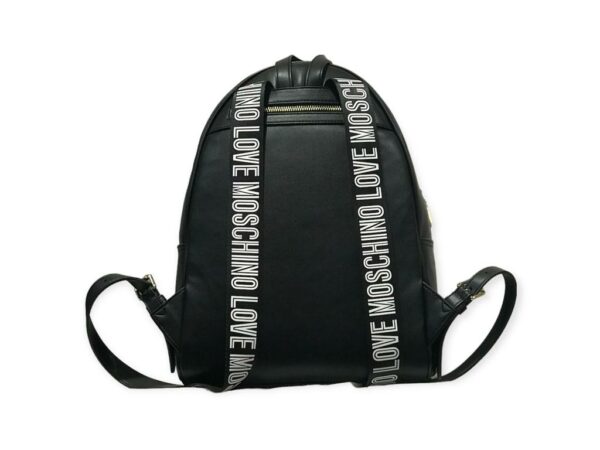 love moschino jc4372pp0fkh100a zaino safety bag nero