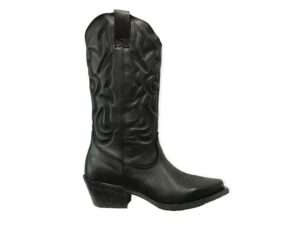 metisse dx327b texano ricamo vitello nero