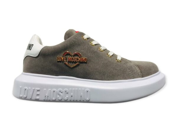 love moschino ja15204g1fig101a sneakers crosta grigio