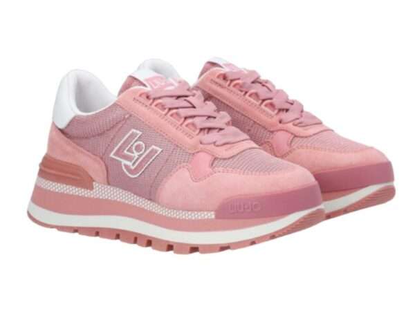 liu jo amazing 16 sneakers pink ray ba3119px027s1688