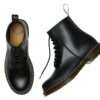 drmartens 1460 black stivali stringati in pelle smooth 11822006