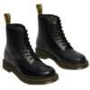 drmartens 1460 black stivali stringati in pelle smooth 11822006