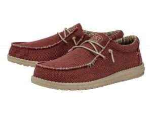 hey dude wally braided pompeian red 40003-6vp