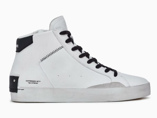 crime london  16070pp5.10 high top distressed white blk