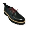 wave scarpa nero con elastico bordeaux 26159