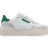 dfranklin sneakers court basic white-green dfsh321055